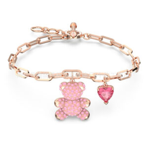 Pink bear bracelet