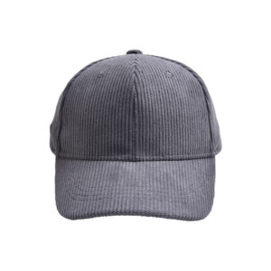 Gray-corduroy baseball cap / One set (adult style + Children style)