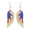oly-2fa4fb447fb39074d9110c9b318614ce Wholesale American Independence Day Flag Series Earrings Dripping Oil Funny Shoes Stars Dripping Oil Diamond Exquisite Multi-Style Earrings