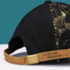 Wholesale British Museum official Gaia Anderson Cat Black Gold version peaked cap baseball cap cute creative trendy cool