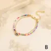 Wholesale IG Style Ethnic Style Bohemian Heart Shape Copper Beaded Inlay Zircon Bracelets