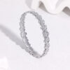 Wholesale Stainless steel buckle bracelet, gold-plated waterproof flower titanium steel bracelet