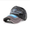 Wholesale Factory Direct Sales Fashion Baseball Caps Embroidered Washed and Distressed Hats Sunshade and Sunproof Peaked Caps for Men and Women in Autumn