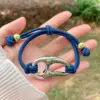 Wholesale Geometric Weave Copper Bracelet For Women With 18K Gold Plated PVD Coated Finish And Cord In Chain Design