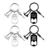 oly-301dd6b99ec31dab2890912fef51a997 Wholesale Keychain Pendant Family Bottle Opener Birthday Holiday Father's Day Gift Engraving Metal Keychain