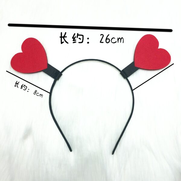 Wholesale  Valentine's Day 520 Valentine's Day Love Arrow Funny Headband Creative Cute Cute Playful Party Hair Accessories Headdress