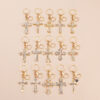 Wholesale Simple Cross Key Chain Pendant Personalized Creative Pendant Fashion Bag Key Chain Decoration