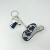 oly-30a22ac14c0dfaaa7fccd96fb254b3b6 Wholesale Fashionable Jack Leopard Print Diamond Crystal Keychain Korean Velvet Diamond Bag Car Keychain