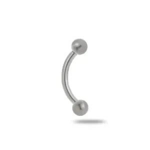 Silver / Eyebrow Nails-8mm