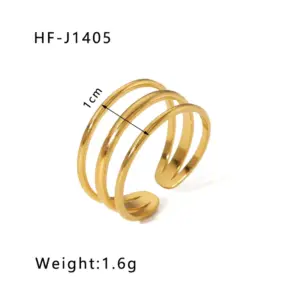 HF-J1405-Gold / Adjustable Opening