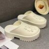 oly-31a845bebba40fe034972778eec9fb58 Wholesale Baotou Cave Shoes Thick Sole Home Women’s Slippers Outer Wear Summer Beach Shoes Women’s Platform Bottom Shoes