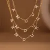 Wholesale PVD Coated Real Gold Plated 18K Gold Geometry 304 Stainless Steel Imitation Diamond Elegant Luxurious Shiny Waterproof Non Tarnish Bracelets Necklace Jewelry Set