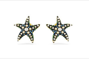 Hardware starfish earrings