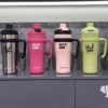 Wholesale  Mac Insulation Ice Cup Straw Cup Large Capacity Car Cup Home Office Handle Water Cup