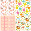 Wholesale 12 sheets/pack of Easter egg rabbit decoration hand account personalized DIY background material paper