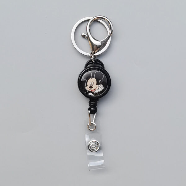 oly-31f0e8b66488f0fd11bbe7dbfdcd130f Wholesale in stock cartoon glue drop retractable easy pull buckle manufacturers ID buckle round easy pull badge metal buckle