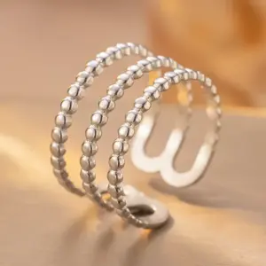 K178 Steel Color Ring Open