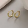 Wholesale Heart Shape Stud Earrings For Women In Copper With Purple Zircon Inlay
