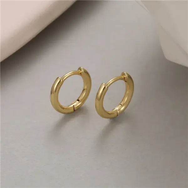 Wholesale Heart Shape Stud Earrings For Women In Copper With Purple Zircon Inlay