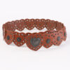 oly-32c75e4b4ccfde019650b00eecb940a2 Wholesale Style Western Cowboy Stylish Exaggerated Peach Heart Hollow Belt Retro Dark Belt Versatile for Women
