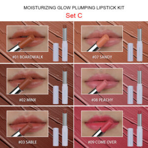 6 Pack Moisturizing Lipstick SET-C