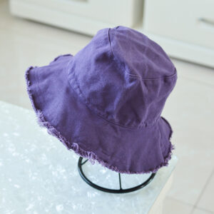Raw Edge-Purple / M（56-58cm）
