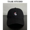 oly-330c4504554bc933a8c2f7071756af32 Wholesale Santa embroidery baseball cap children autumn and winter Korean style all-match red cap tide couple