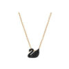 Wholesale Alloy Evil Eye Necklace, Lively Swan, Dancing Heart Clavicle Chain Pendant