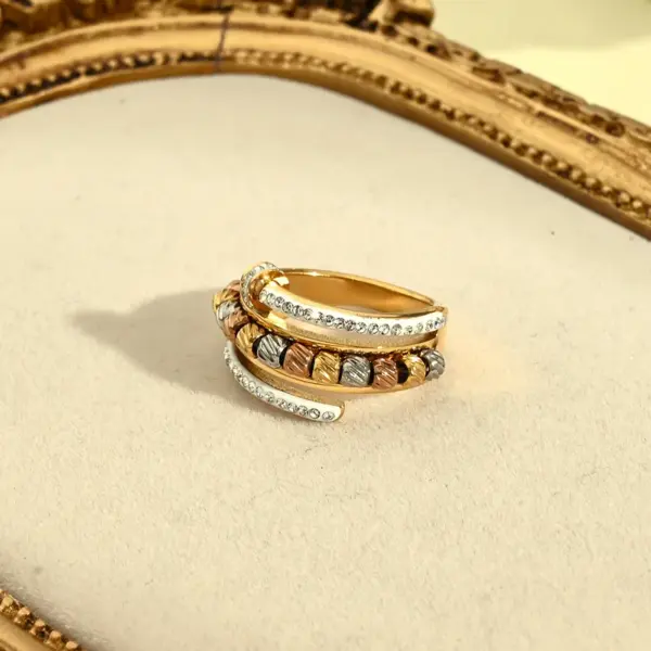 Wholesale PVD Coated Real Gold Plated 18K Gold Nail 304 Stainless Steel Casual Modern Style Simple Style Waterproof Non Tarnish Jewelry Set
