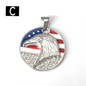 C Single Pendant (without Chain)