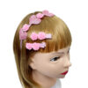 oly-339cf27aa6230cec68861bd66b61235d Wholesale pink love headdress suit Valentine's Day Sequined Love headband children's resin rose hairpin hair accessories