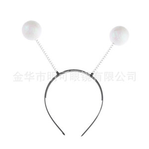 White Alien Hair Band / All yards
