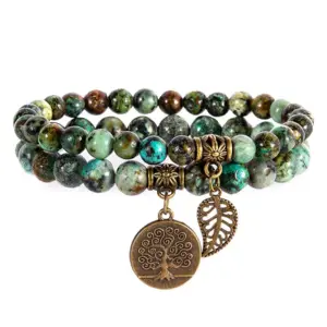 African Turquoise Bracelet