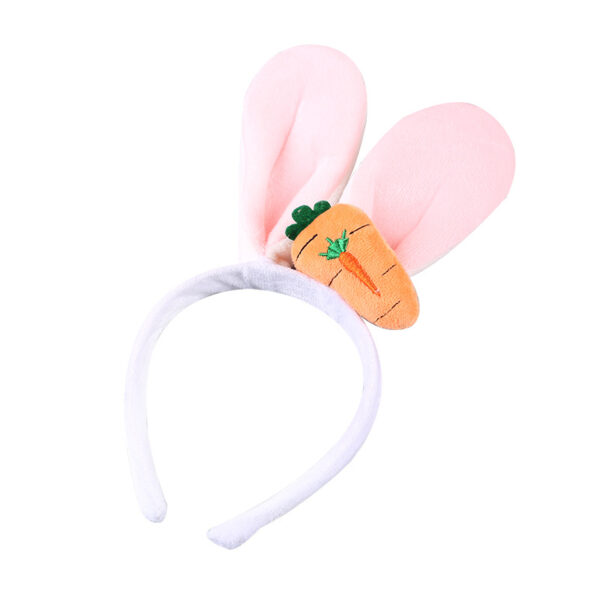 oly-33db1c65977ffdaadc0afe929feacf41 Wholesale Creative Cute Rabbit Ears Hairband Internet Celebrant Atmosphere Photo Carrot Headband Easter Party Performance Decorations