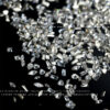 Wholesale Flat-bottomed zircon nail jewelry flash mini transparent white mixed shaped inverted side pile drill nail jewelry