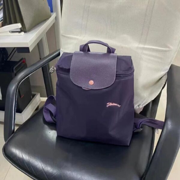 Wholesale French Bag 70th Anniversary Backpack Nylon Embroidered Backpack Waterproof Foldableing Casual Lightweight Women's Bag School Bag OLY Exclusive