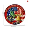 Wholesale United States Flag Brooch Pin Handmade In 304 Stainless Steel, Perfect For American National Day