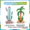 oly-341fc4fb780a6661ef1a2e3143e3c993 Wholesale Hengyue Aluminum Foil Balloon Stand Coconut Tree Watermelon Ring Summer Party Decoration Balloon Festival Event Supplies