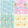 oly-3446786eb06dcdb89765ae8cdd9335f2 Wholesale 12 Pieces Per Pack Easter Product Easter Eggs Rabbit Cute Style High-Value Decorative Material Base Handbook