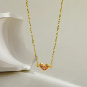 Necklace Pink / Adjustable