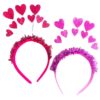 oly-3453a1900a16bda1dcbe78d202e36003 Wholesale for Valentine's Day Hair Hoop Party Party Wedding Festive Red Rose Love Headband
