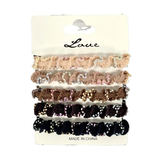 Wholesale Fashion Hair Ties, High Elasticity, Seamless Braided Hair Ties, High-End Autumn and Winter Sales
