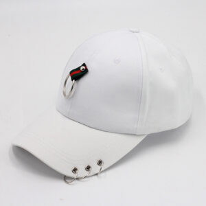 Iron Ring cloth label White / Adjustable