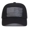 Wholesale American Flag Casual Outdoor Women's Baseball Cap With Curved Brim, Polyester Material Featuring Printing