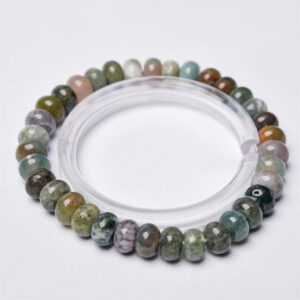 Ocean jasper plate beads are about 6mm
