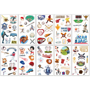 Baseball Series 10 sheets/set / 68*120MM