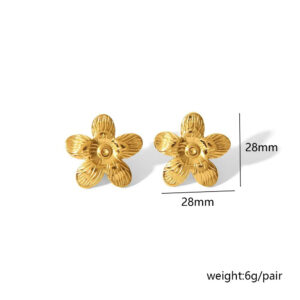28mm gold petals