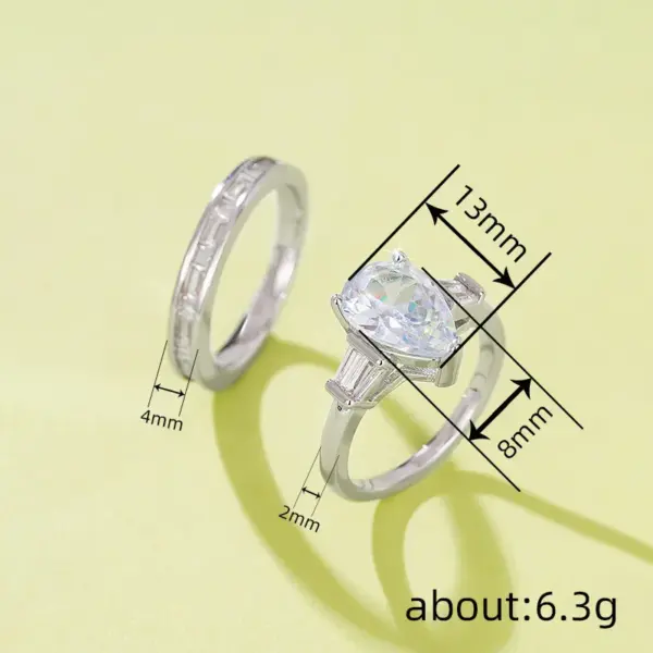 Wholesale Jewelry Simple Style Shiny Geometric Copper Rings