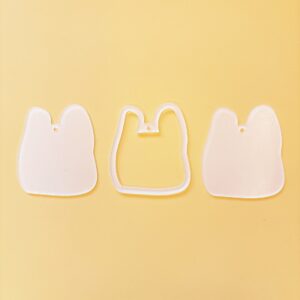 Transparent garbage bag 7cm - homemade shaker (1 set is 3 pieces without glue)
