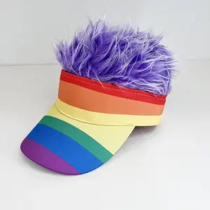 Colorful Grid-purple Fur / adjustable
